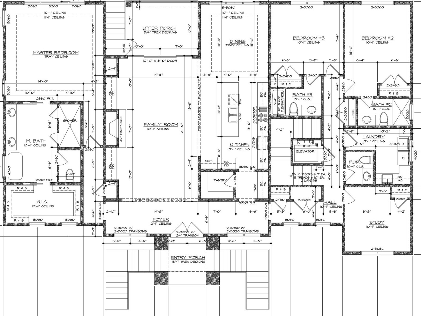 231 Fort Howell — Upper Floor Plan