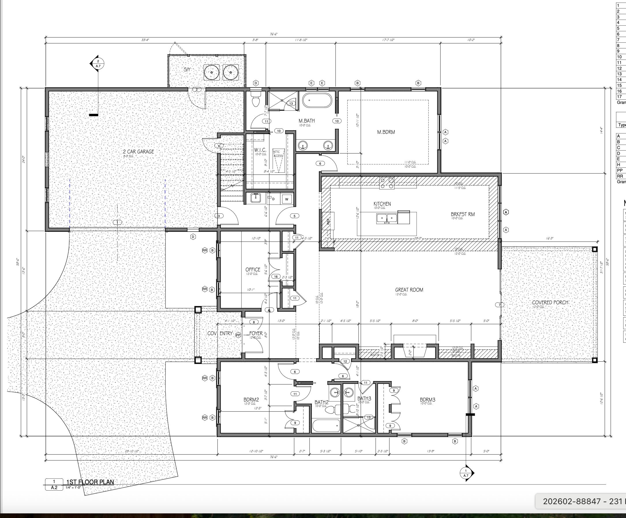 3 Spartina — Floor Plan